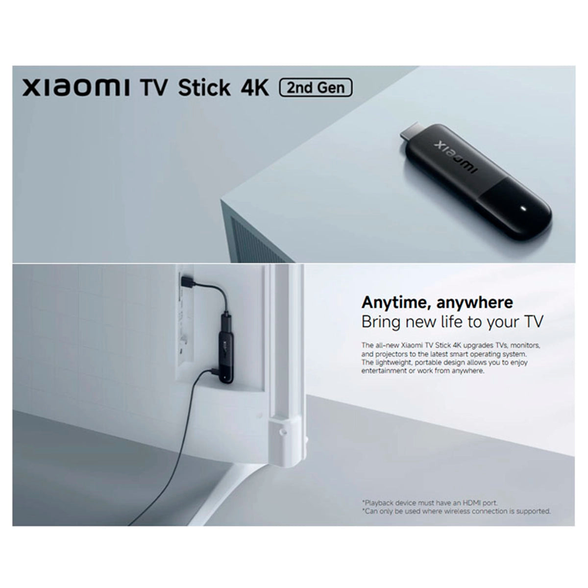 TV Stick 2nd Gen Xiaomi 4K ultra HD