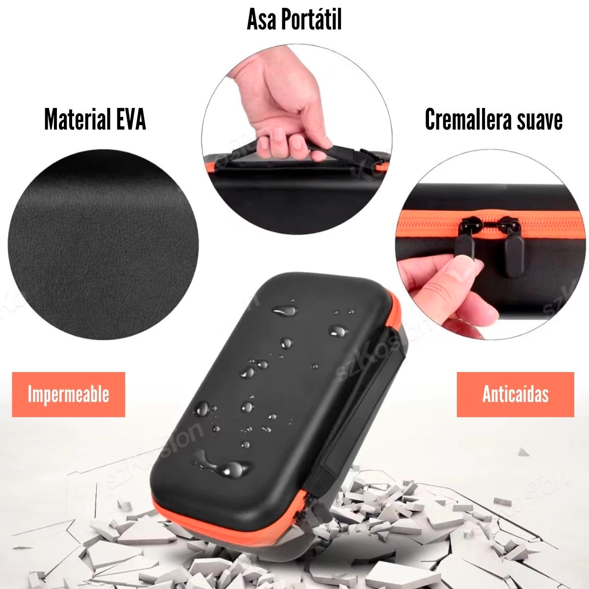 Estuche para micrófonos JBL Wireless impermeable