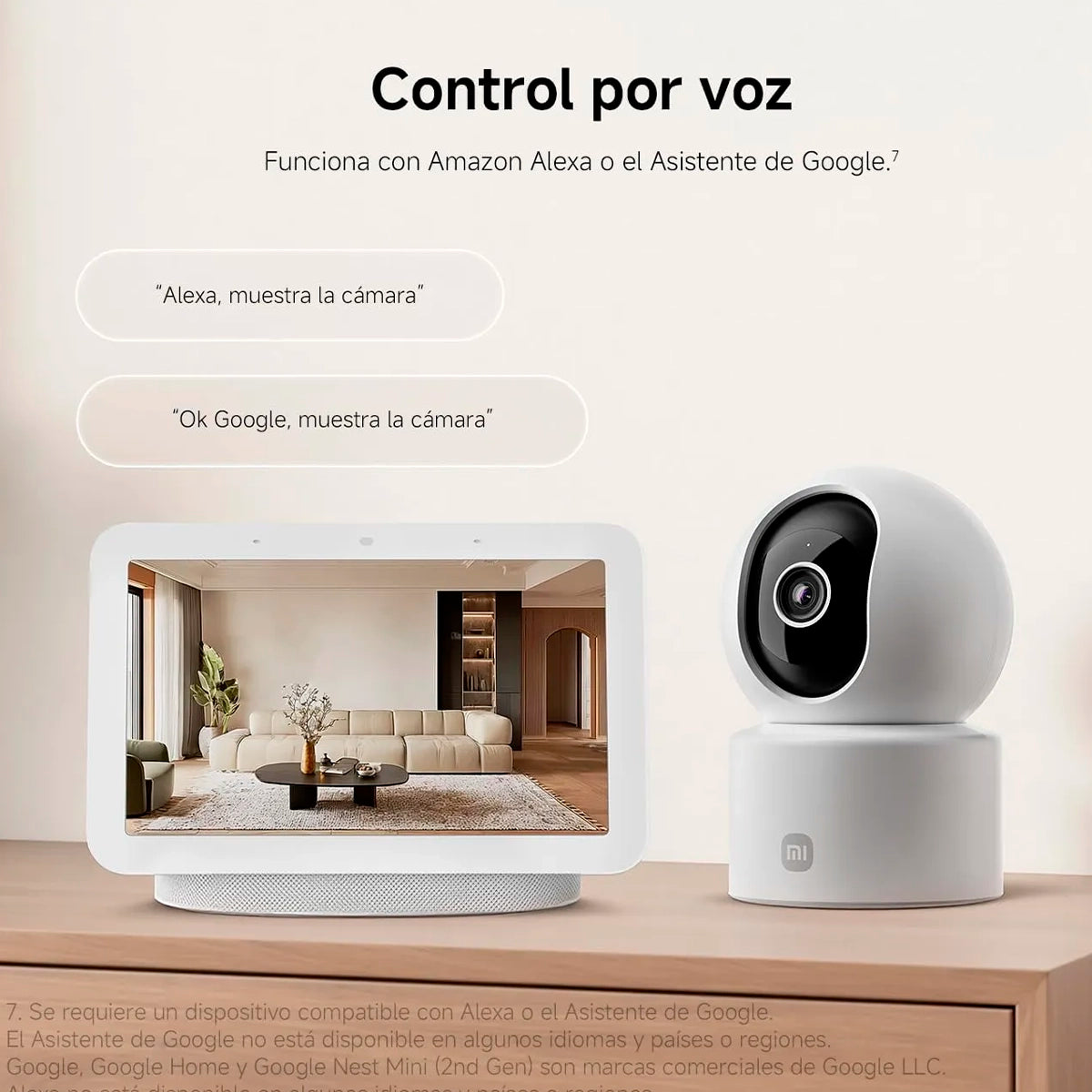 Cámara de Seguridad Xiaomi  Smart Camera 2K C302
