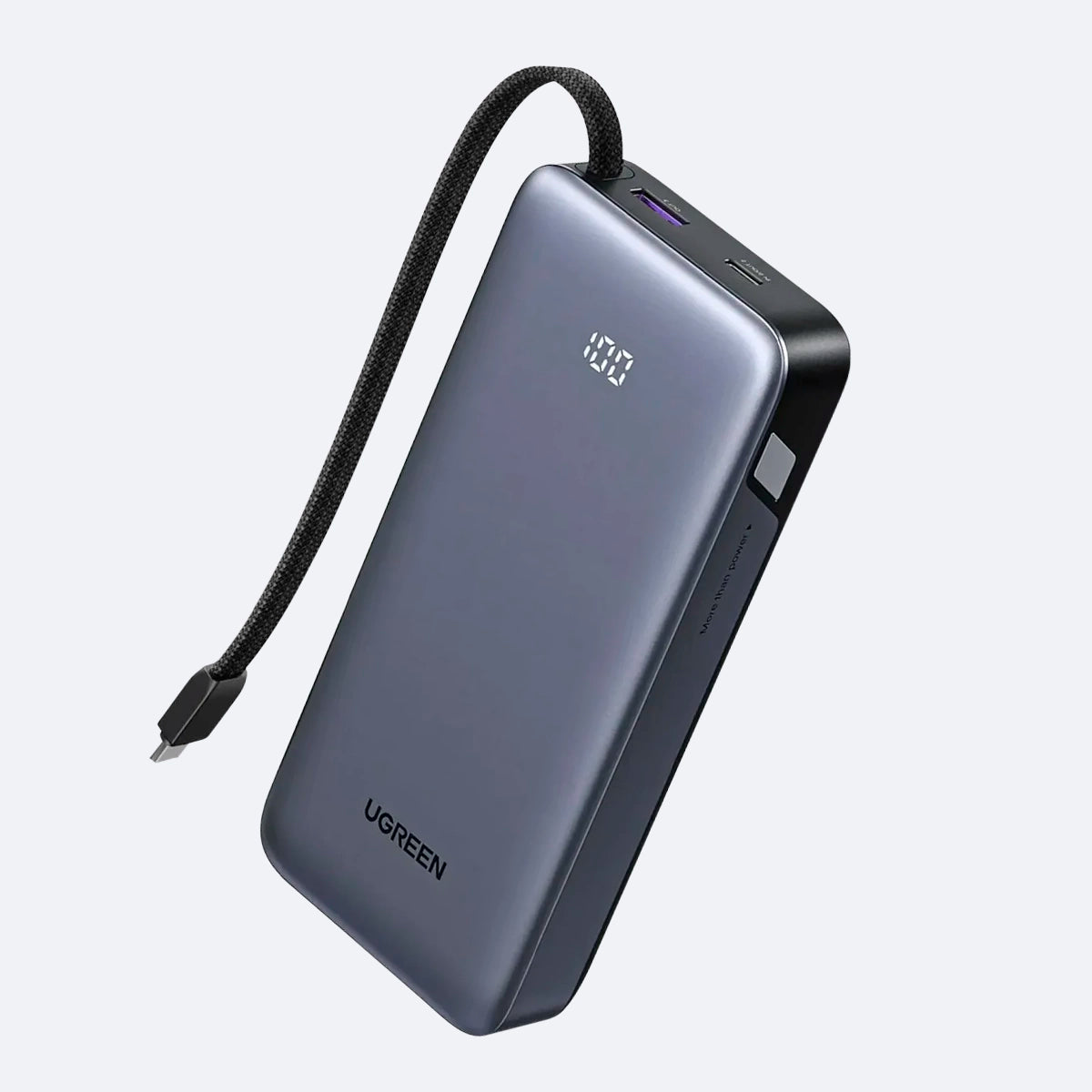 Power Bank Ugreen 45W cable USB-C integrado
