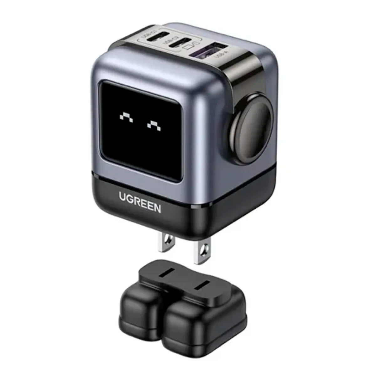Cargador Ugreen UNO Nexode RG 3 puertos Fast Charger 65W