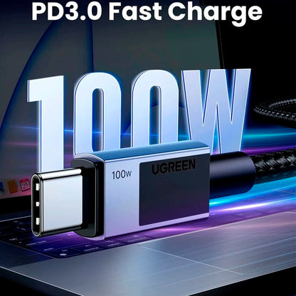 Cable Ugreen USB-C a USB-C PD 100W / 2m