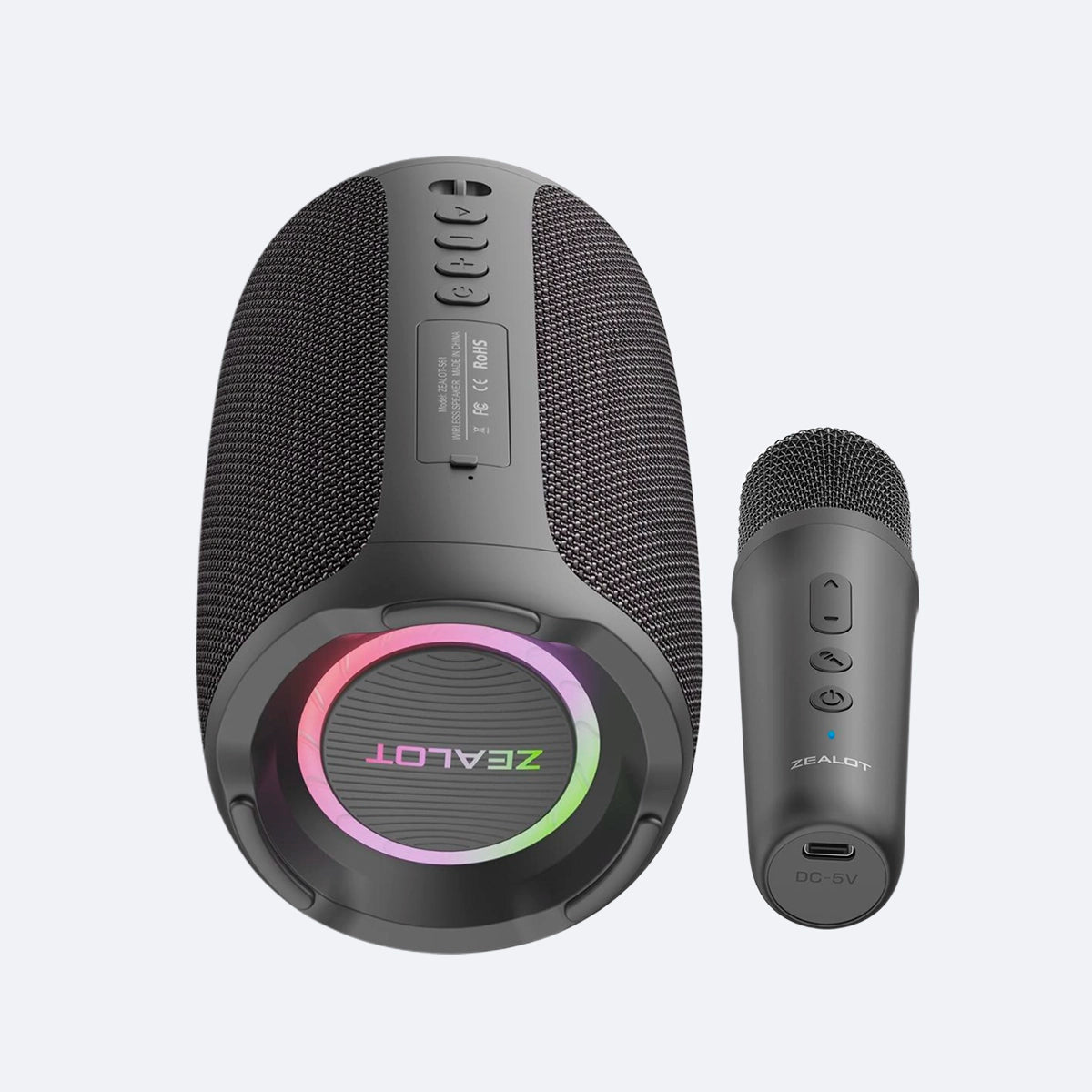 Parlante Zealot S61M + 2mic