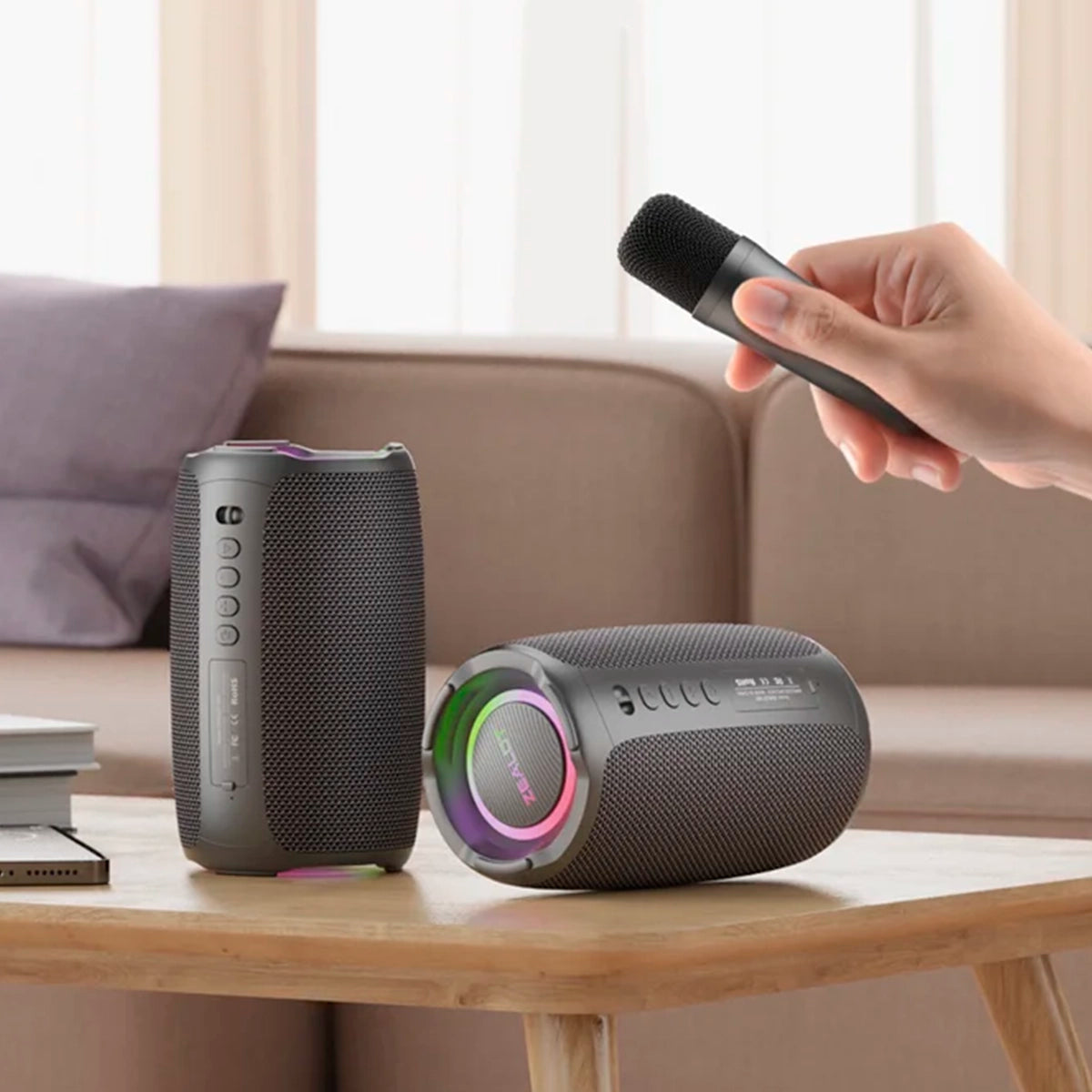 Parlante Zealot S61M + 2mic