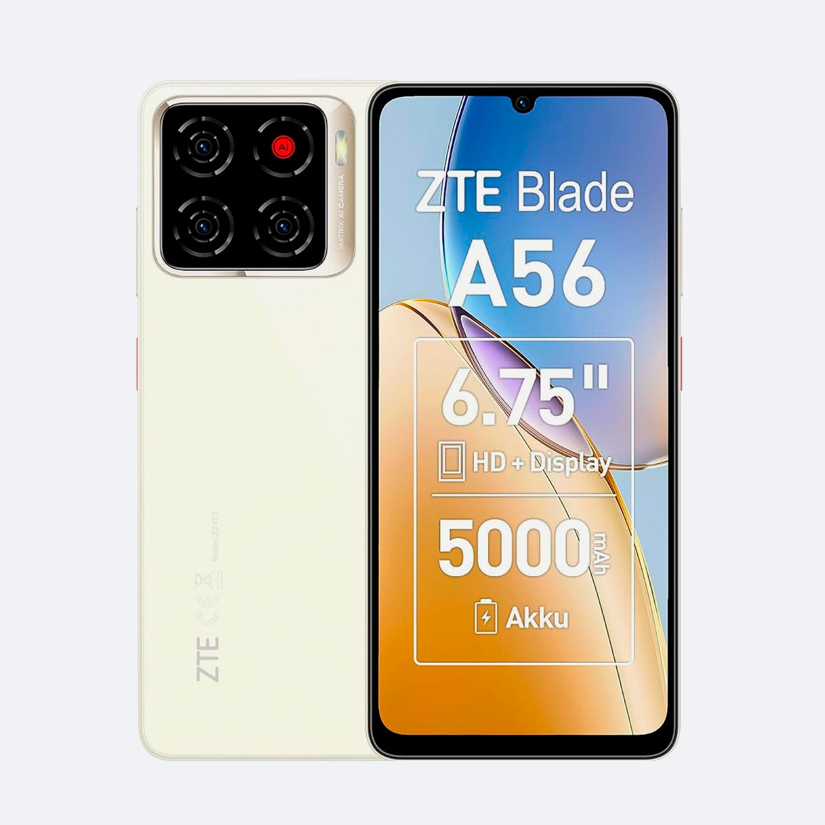 Celular ZTE Blade A56 128GB 12GB RAM 4+8