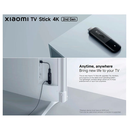 TV Stick 2nd Gen Xiaomi 4K ultra HD