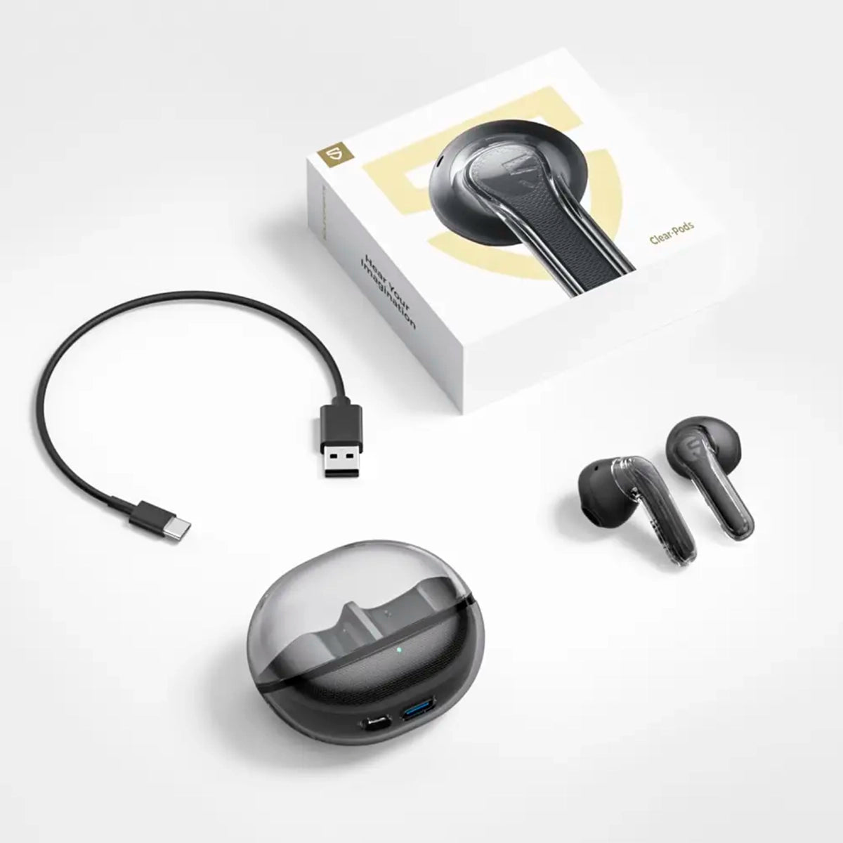 Audífonos Soundpeats Clear Pods