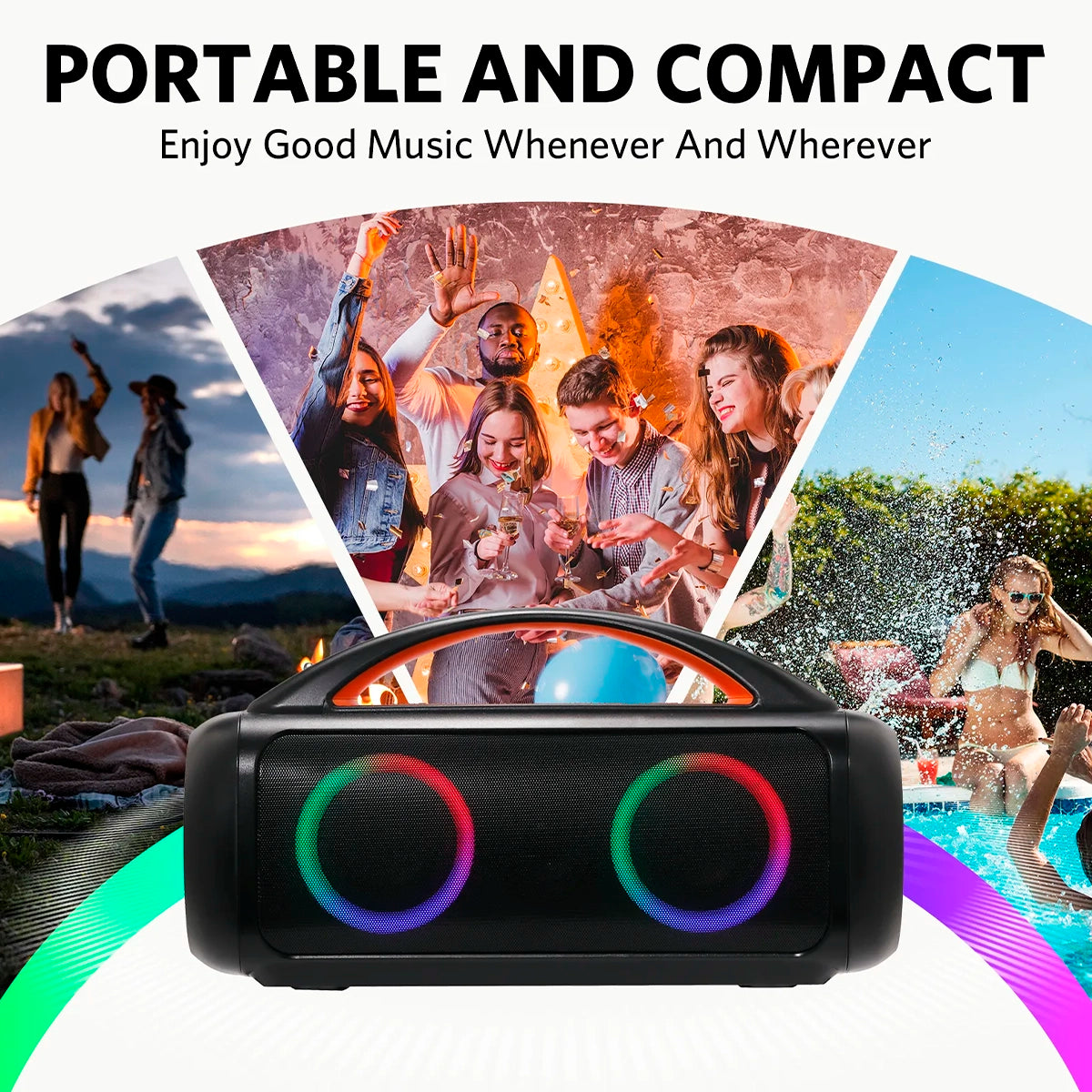 Parlante Earfun Uboom RAVER 90W