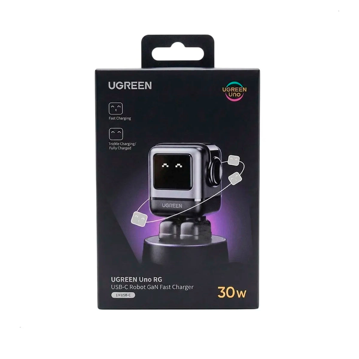 Cargador Ugreen UNO RG Robot 30W