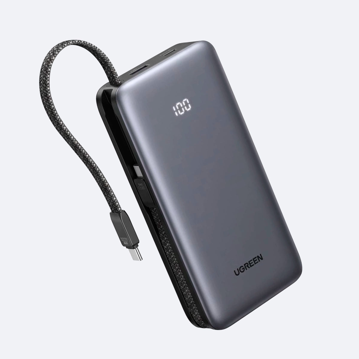 Power Bank Ugreen 30W 2 cables USB-C integrados