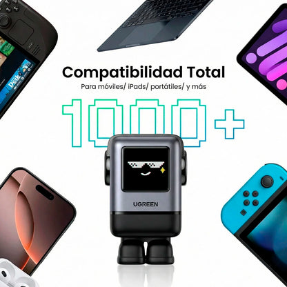Cargador Ugreen UNO Robot 100W / 4 puertos